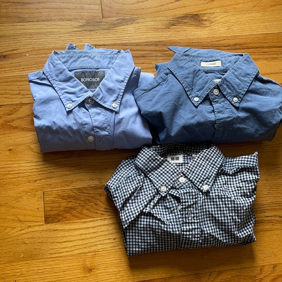MEN’S BUTTON DOWN SHIRT BUNDLE - Picture 1 of 6
